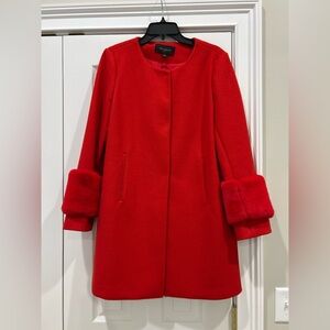 Ann Taylor factory store red coat